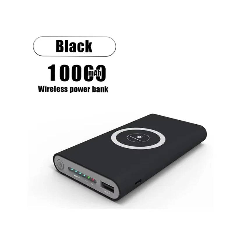 Wireless Power Bank 20000mAh Two-way Super-Fast Charging Power Bank Portable Type-c External Battery Pack Charger Universal