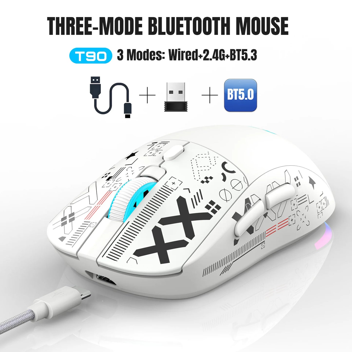 Keyboard and mouse combo backlight kit gamer white key board offers combo computer wired keyboards mouses home office teclado