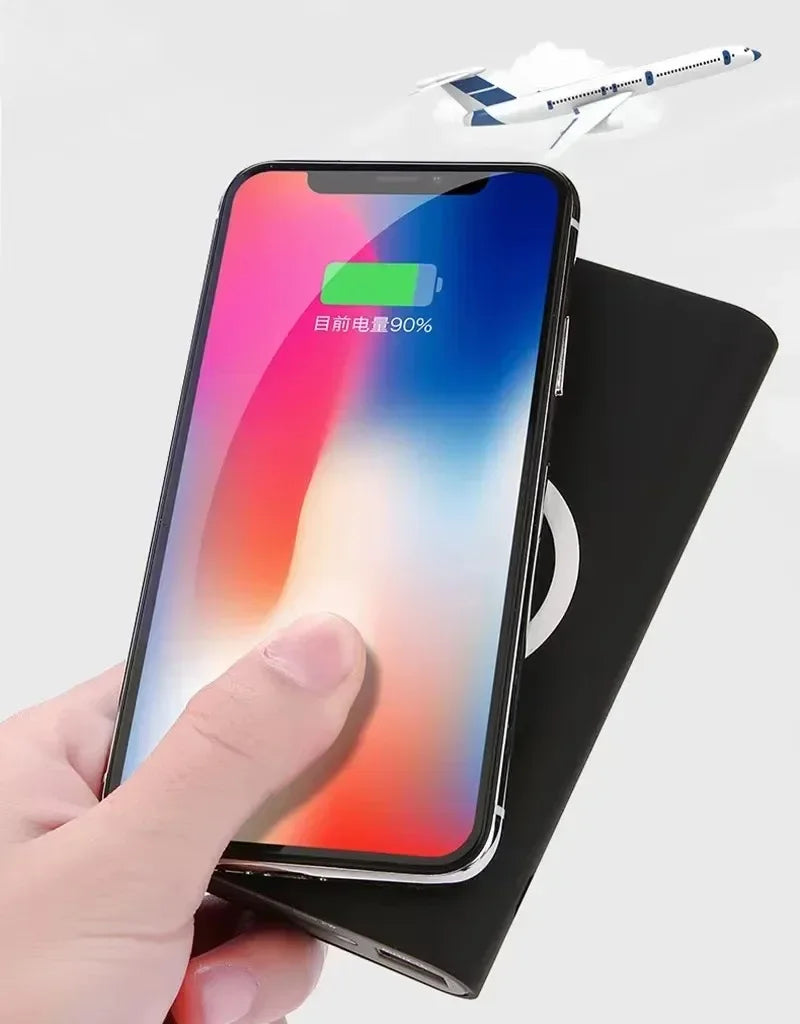 Wireless Power Bank 20000mAh Two-way Super-Fast Charging Power Bank Portable Type-c External Battery Pack Charger Universal