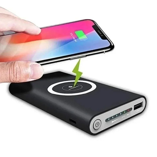 Wireless Power Bank 20000mAh Two-way Super-Fast Charging Power Bank Portable Type-c External Battery Pack Charger Universal